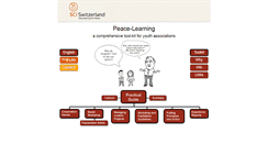 Desktop Screenshot of peace-learning.scich.org